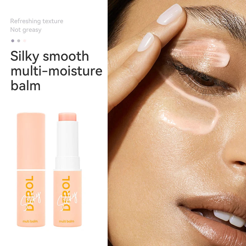 7g Colágeno Multi Balm Stick Anti-Rugas Hidratante Multi Balm Clareador para Tom de Pele Opaca Creme Cosméticos Coreanos