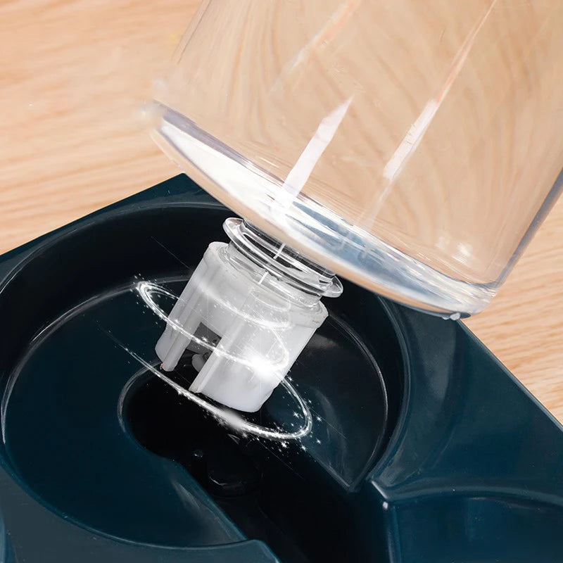 Alimentador automático para gatos, dispensador de água para animais de estimação de grande capacidade para cães e gatos pequenos, recipiente para armazenamento de alimentos para animais de estimação, acessórios para g
