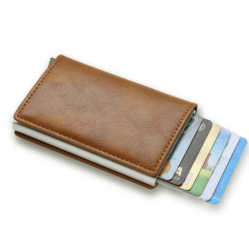 Carteira de Carbono .
Porta-cartões e dinheiro.
Mini Carteira para Mulheres e Homens .
Bolsas Inteligentes Automáticas
Pop Up Valet Walet.