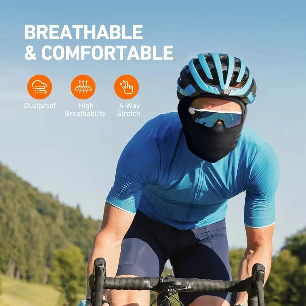 Balaclava camuflada para ciclismo, máscara facial completa para esportes ao ar livre, caça, caminhada, esqui, capacete de motocicleta, boné interno