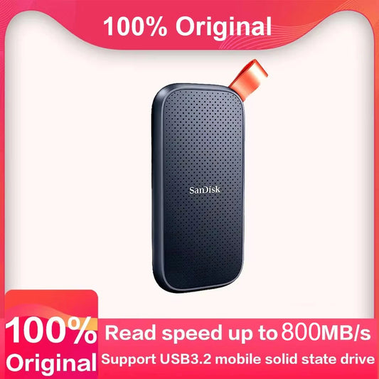 Portable Solid State SSD 480GB 1TB SSD USB 3.2 Type A HD E30 2TB external hard for Laptop Mobile Hard Disk HDD Storage Devices
