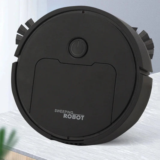 Robô de varredura totalmente automático, com sucção e esfregão, ideal para o lar, perfeito para pessoas preguiçosas, inteligente e multifuncional, máquina de limpeza 3 em 1.