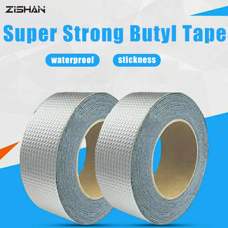 Waterproof Tape Self-adhesive Butyl Sealing Tape Roof Repair Sealed Adhesive Sealant High And Low-temperature Resistance Tape